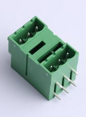 DB2ERH-5.08-2*3P-GN 插拔式接线端子 5.08mm 弯插,P=5.08mm原装