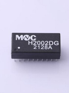 H2002DG 网口变压器 H2002DG 插件,21.7x10.5mm