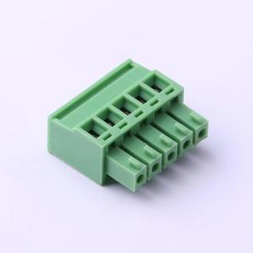 XY2500F-E-3.81-5P 插拔式接线端子 3.81mm 1x5P 排数:1 每排P数: