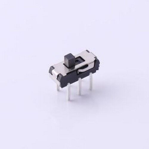 UK-H0814G2-DP-Y 滑动开关 拨动开关/3.5*9.0/6脚插件直拨/柄长2. - 实物图