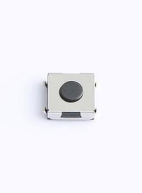 TVEU01-N025CB-R 轻触开关 6.2X6.2/翘脚/2.5H/250gf/全黑/不接地