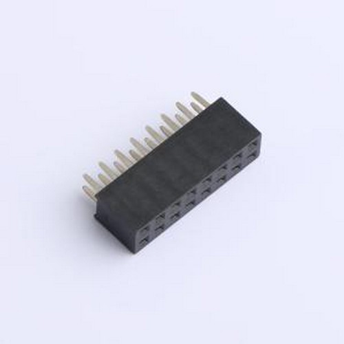 F171-1208A0BSUC1排母 2x8P间距:2.54mm直插插件,P=2.54mm