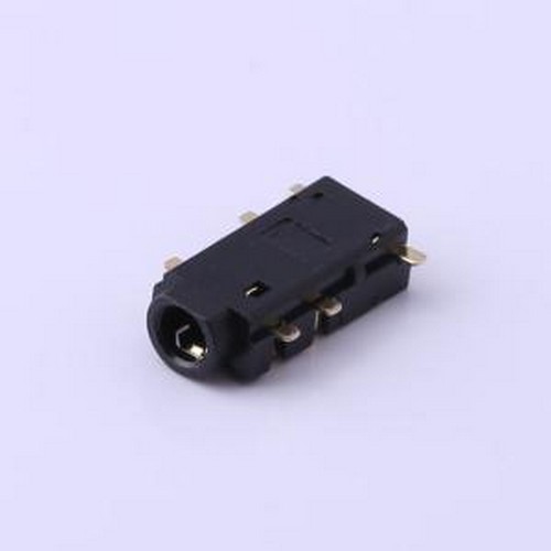 PJ-258-6A音频连接器 2.5mm耳机座 SMD