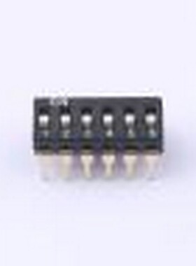 SMXH-06K-TP 拨码开关 间距2.54mm 6位拨码开关 插件