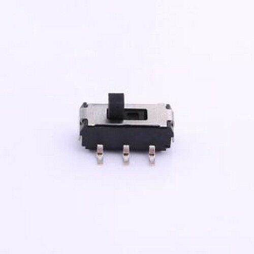 MST22D18G2 滑动开关 两档立式贴片 6脚拨动 柄长2.0MM SMD,3.6x9