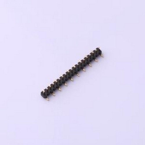 X1311WVS-19J-C18D42R2排针间距:1.27mm 1x19P立贴方针 SMD,P