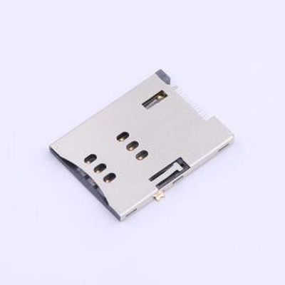 SIM-130-ARP8H18 SIM卡连接器 自弹式 MiniSIM卡 卡座 SMD