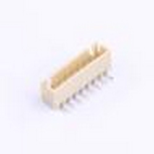 2.54mm-8P WZ-MS 线对板针座 1x8P 间距:2.5mm 弯插 系列:XH 弯插
