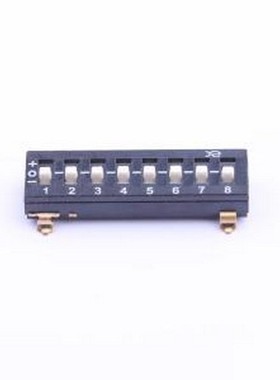 DSDT08LSGET 拨码开关 8位三态拨码开关 SMD-10P,7x21.8mm