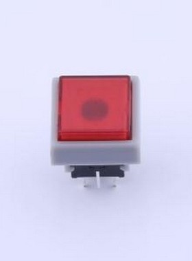 K6-6133D04-N1 轻触开关 绿色无锁带灯开关 插件