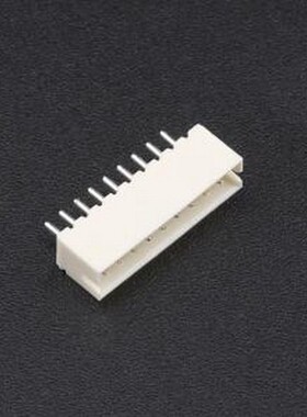 WAFER-ZH1.5-9PZZ 线对板针座 ZH 1.5mm 1x9P 直插 插件,P=1.5mm