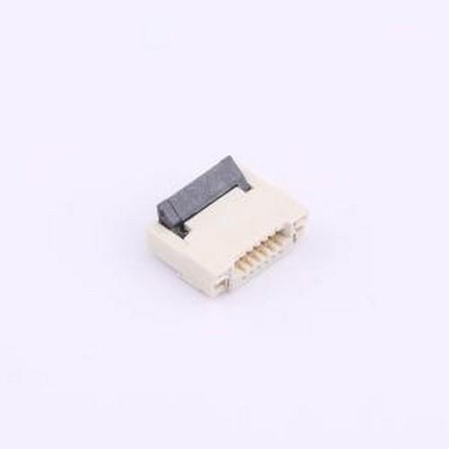 FPC05-H0.5-6AH2.0 FFC/FPC连接器间距:0.5mm P数:6P翻盖式双