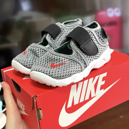 Nike Air Rift 2 TD 低帮 婴幼童鞋 灰 婴幼童FB5528-001（N40