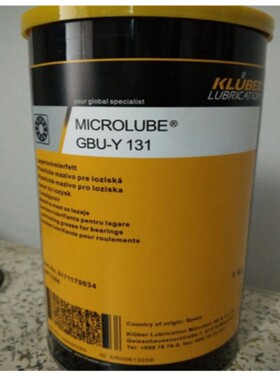 克鲁勃特殊滚动轴承油脂润滑脂KLUBER MICROLUBE GBU-Y131   1KG