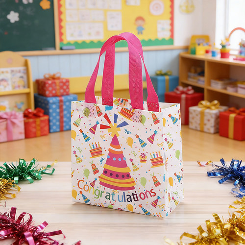 儿童生日幼儿园无纺布卡通礼品袋