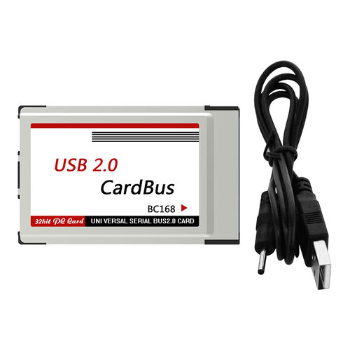 PCMCIA转USB2.0 2口内藏式不露头 短卡 NEC芯片 笔记本usb扩展卡