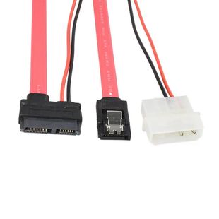 笔记本光驱7+6 slim sata转成标准7P数据线+大4pin供电线