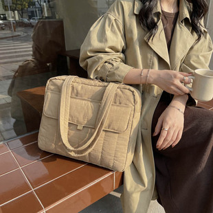 手提电脑包14寸女内胆包2026新款笔记本保护套16寸适用苹果Air15寸MacBook华为联想Pro托特单肩包