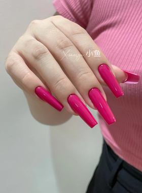 乐小姐大头娃娃074号色 显白辣妹色号 美甲店专用甲油胶 丝滑新款