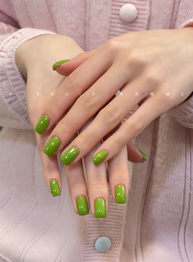 乐小姐大头娃娃102糖果奶油翠绿色光疗指甲油胶显白百搭女流行色