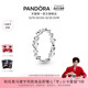 冯建宇同款 Pandora潘多拉心意交织戒指优雅精致对戒圣诞礼物