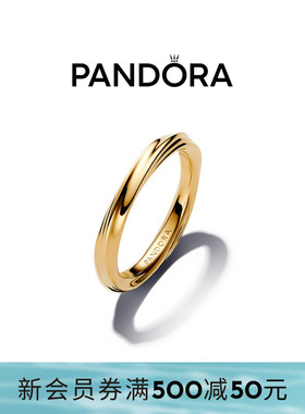 Pandora潘多拉ESSENCE天性沙纹戒指中性风格设计自由搭配叠戴