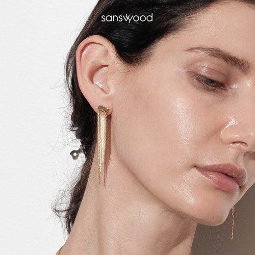 森吾高级感气质流苏耳环女