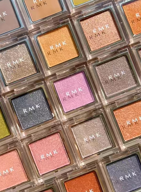 RMK 25夏季限定新品单色眼影/腮红 哑光珠光亮片细闪立体显色
