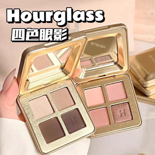 2025年新品!Hourglass四色眼影盘玫瑰/荒漠/燕麦/流金盘哑光细闪