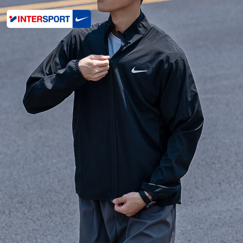 耐克官方正品男士夹克 春季新款运动服立领休闲服梭织外套FB7500