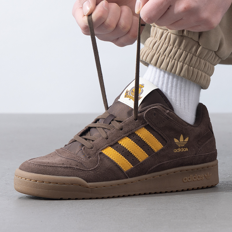 Adidas阿迪达斯三叶草板鞋男鞋女鞋2025冬季运动鞋低帮厚底休闲鞋