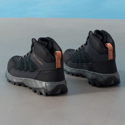 哥伦比亚休闲鞋男鞋2025冬季新款户外运动鞋中帮登山鞋防滑徒步鞋