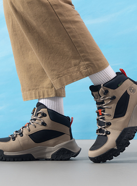 添柏岚官方徒步鞋男2025冬季户外MOTION SCRAMBLE中帮防水休闲鞋