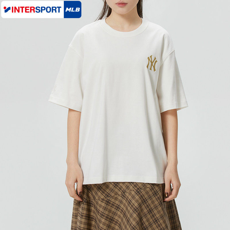 MLB官方 男女同款新年系列生肖马印花T恤26春季新款运动休闲短袖