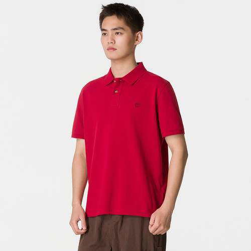 茵特丨添柏岚翻领POLO衫男2026夏季户外运动休闲短袖T恤上衣A5TR3