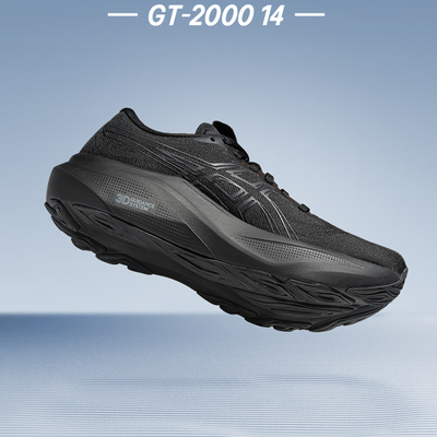 亚瑟士GT2000 14黑武士男鞋春夏新款跑鞋运动鞋14代1011C056-002