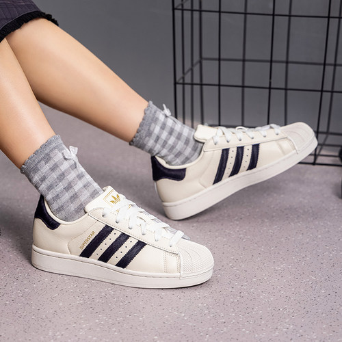 茵特丨adidas阿迪达斯三叶草男女SUPERSTAR低帮运动休闲鞋KJ4683