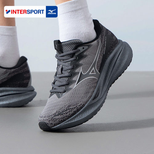 Mizuno美津浓男鞋春季款运动鞋女缓震老爹鞋透气跑步鞋ASTRO PLUS