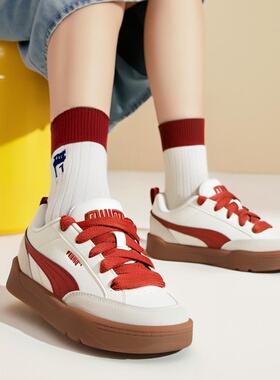 Puma彪马本命年红色面包鞋男鞋女鞋休闲鞋新年款板鞋运动鞋397262