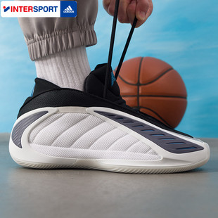 阿迪达斯球鞋男鞋2026春季爱德华兹2代运动鞋场上实战中帮篮球鞋