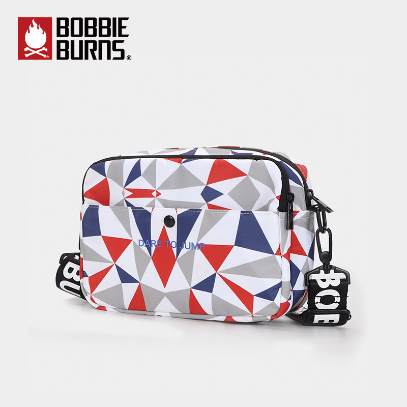 bobbie burns万花筒单肩包男包女包2022新款跑步休闲运动包斜挎包