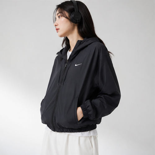 茵特丨耐克女装夹克外套防晒运动服连帽上衣官方正品UPF40+皮肤衣