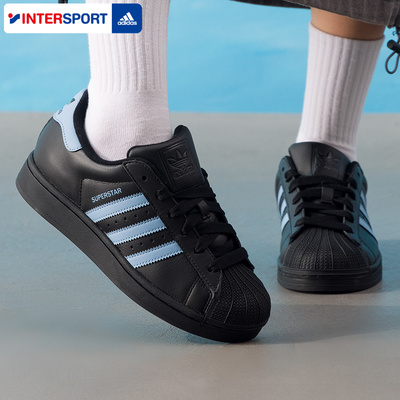 adidas阿迪达斯三叶草女子 SUPERSTAR经典贝壳头板鞋运动鞋JS1338