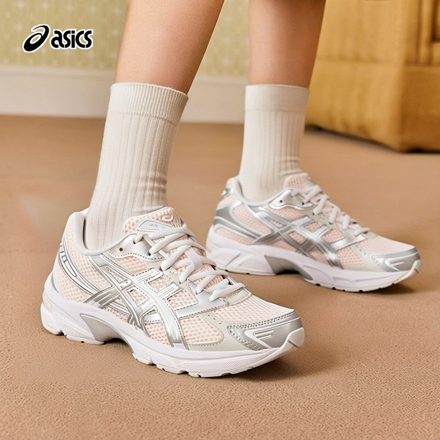 Asics亚瑟士男女鞋2026夏季新款GEL-1130跑步鞋运动鞋1203A609