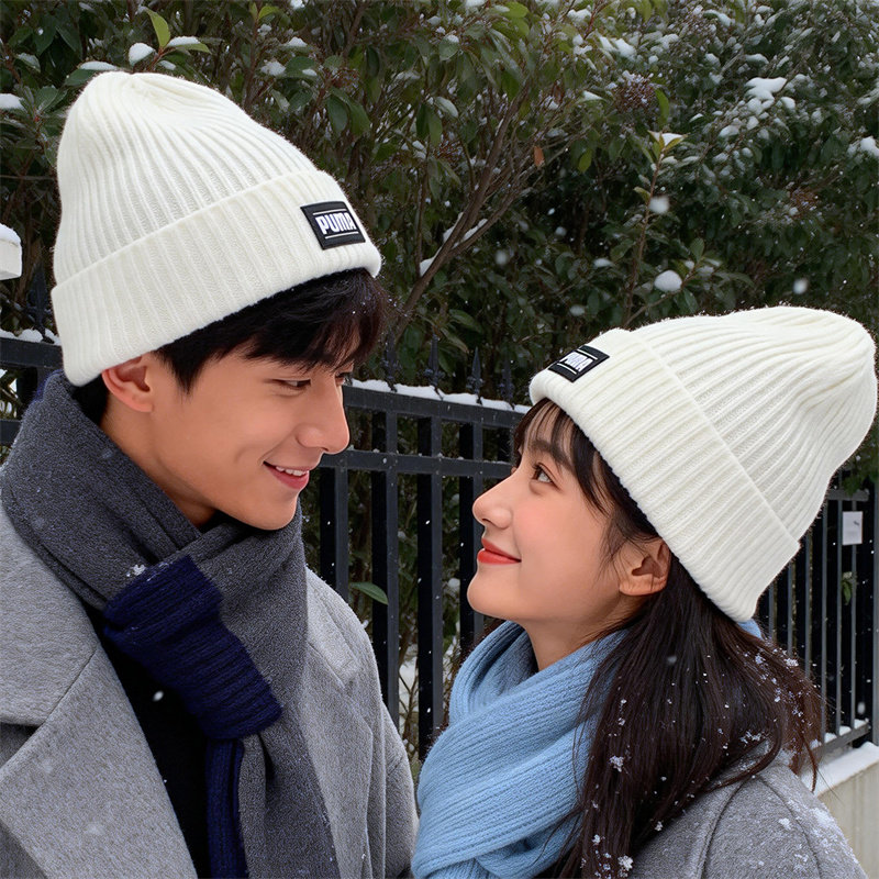 彪马毛线帽男女帽子冬季套头运动帽保暖白色针织帽子绒线帽024038,运动包/户外包/配件,运动帽,淘宝优惠券,粉丝福利购,淘宝优惠卷