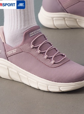 斯凯奇Skechers女鞋2025冬季新款运动鞋一脚穿健步鞋117502-QUAL