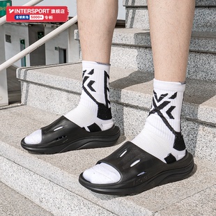 HOKA拖鞋秋季款奥拉3拖鞋ORA Recovery Slide 3轻量休闲透气拖鞋