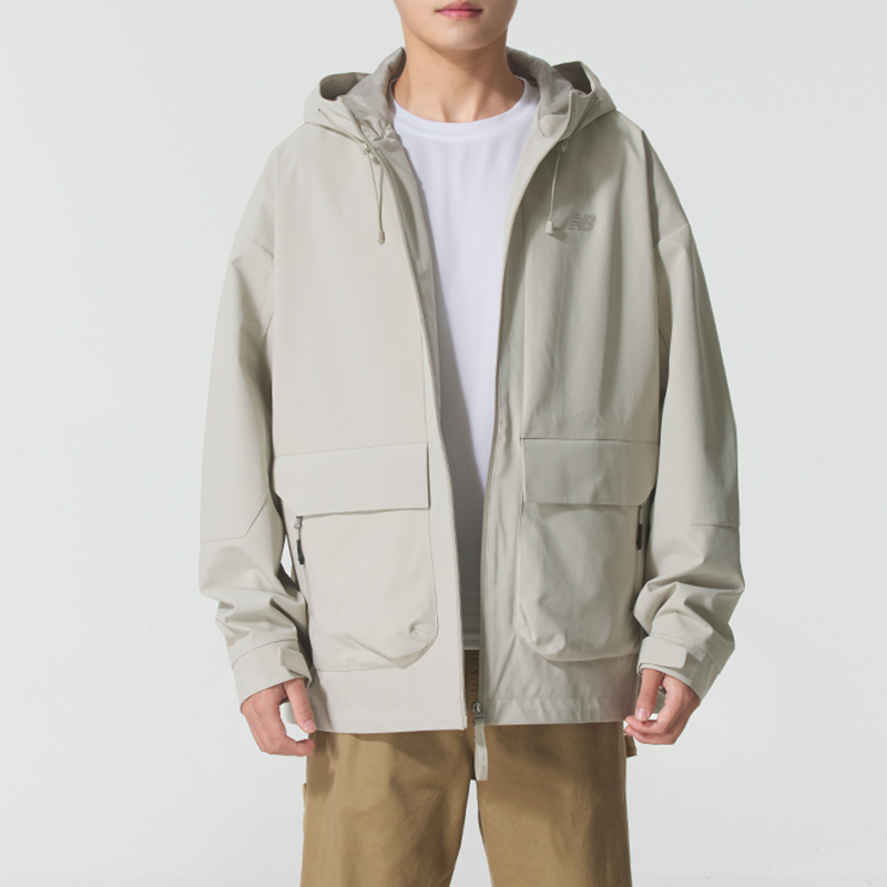 NEW BALANCE男装 2025秋季新款运动服跑步健身训练外套时尚潮流