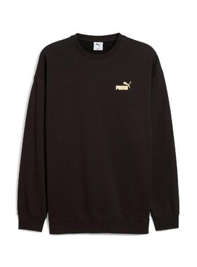 Puma彪马卫衣男装2025冬季新款MAXIMAL METALLIC针织套头衫634675