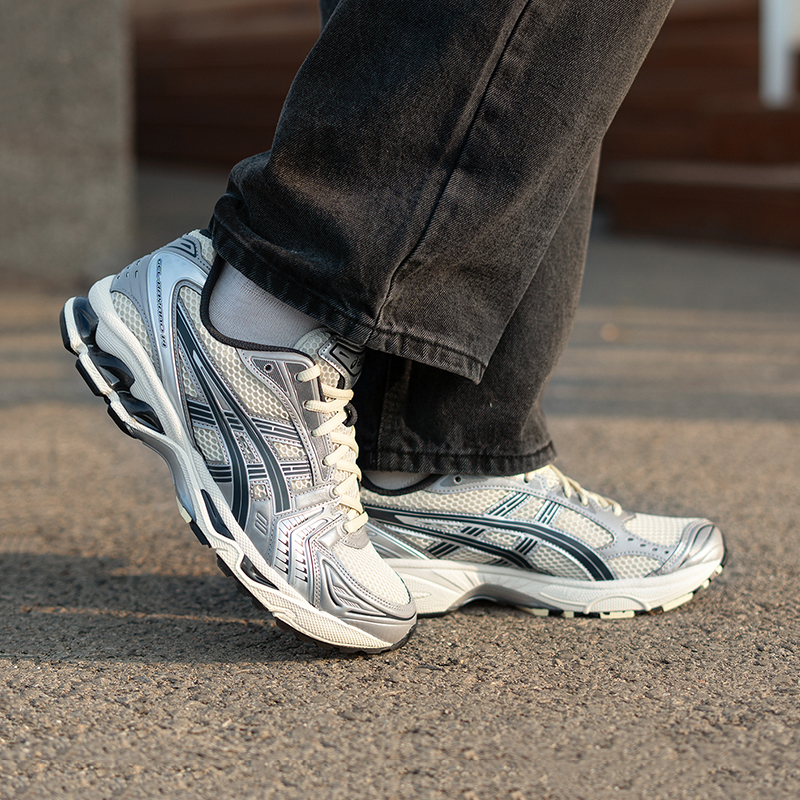 Asics亚瑟士老爹鞋男2025夏季GEL-KAYANO 14运动鞋复古网面休闲鞋
